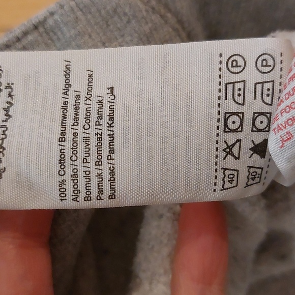 Selected homme indigo men cotton hoodie size M - Picture 7 of 7